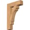 Ekena Millwork Merced Block Smooth Bracket, Western Red Cedar, 5 1/2"W x 24"D x 36"H BKT06X24X36MRC05SWR - alternate 1